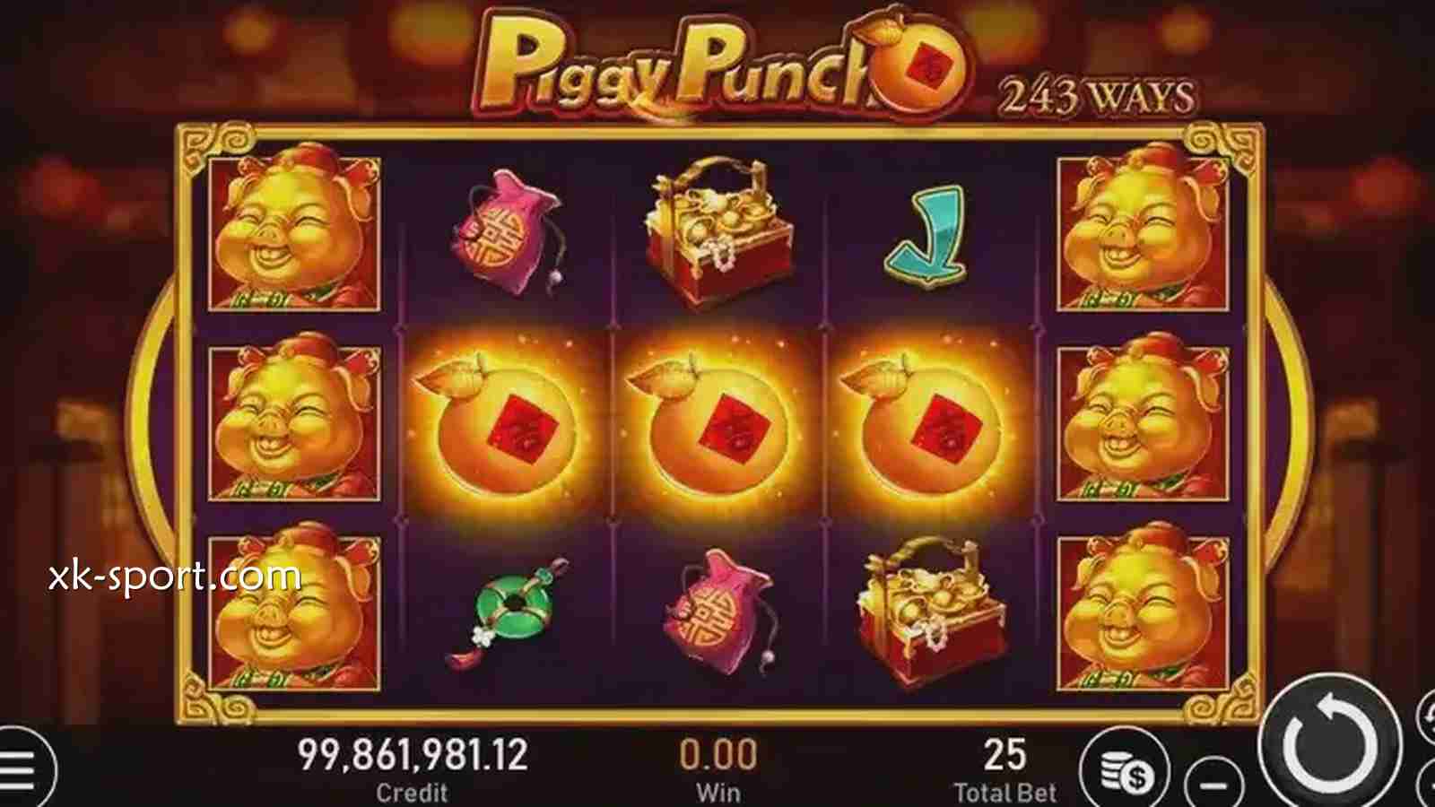 《金猪爆吉》游戏投注界面｜MK体育