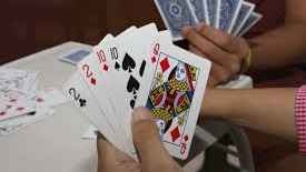 传统牌类游戏就选MK体育牌九游戏，点数较大的玩家获胜