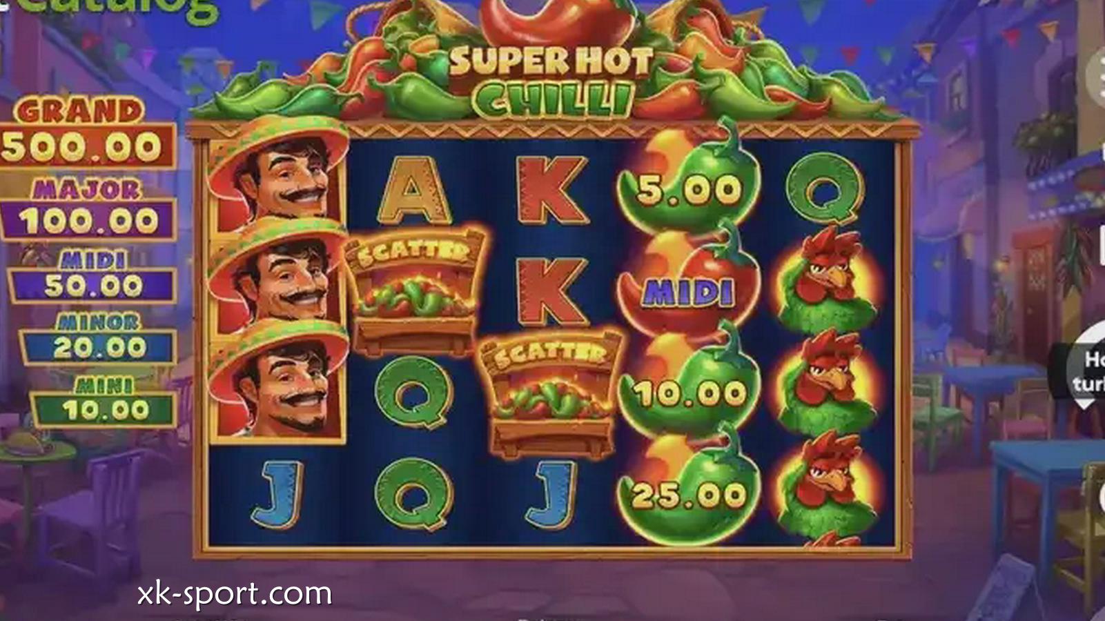 超级辣椒游戏投注界面－MK体育