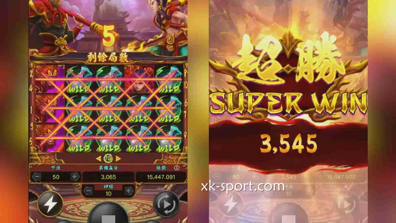 喜欢神话故事的玩家，一定来MK体育体验《神通对决》老虎机