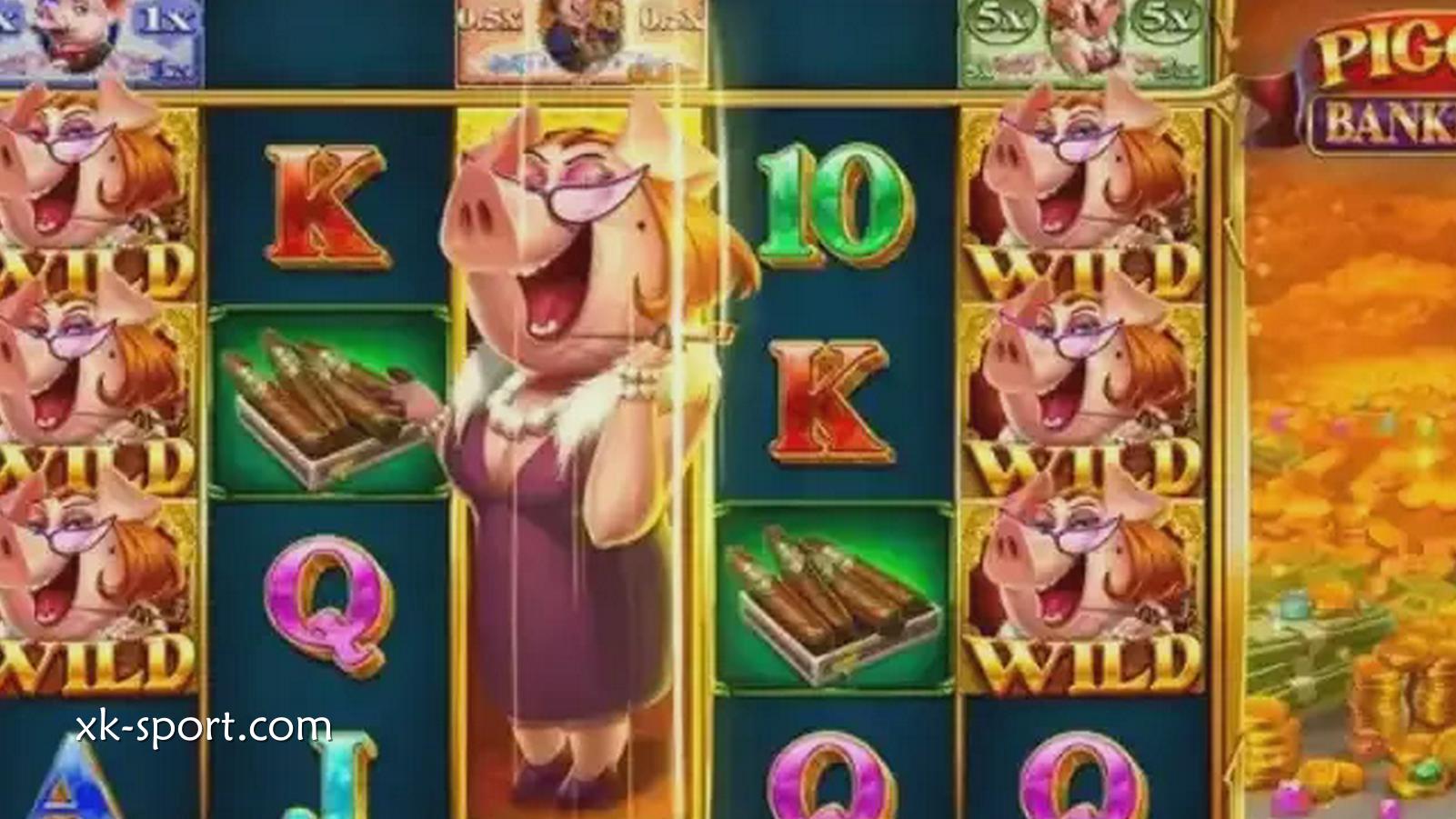 MK体育：在7只小猪游戏中，感受呆萌可爱的游戏氛围