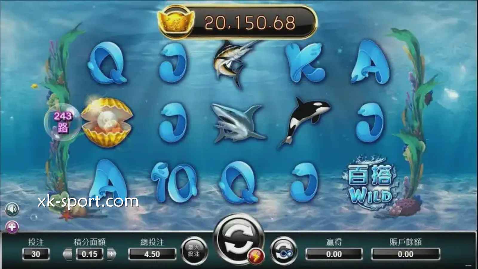 MK电子《海洋世界》游戏，让MK玩家发现深海宝藏