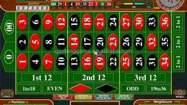 轮盘游戏投注界面-MK体育