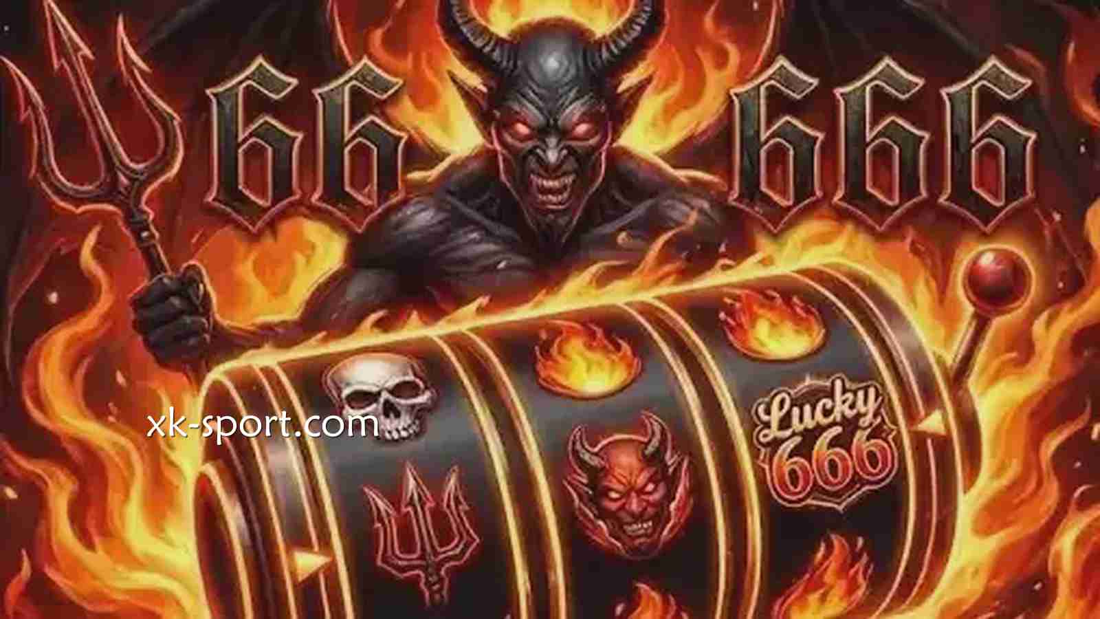 通过MK体育《666》老虎机进入经典恶魔主题